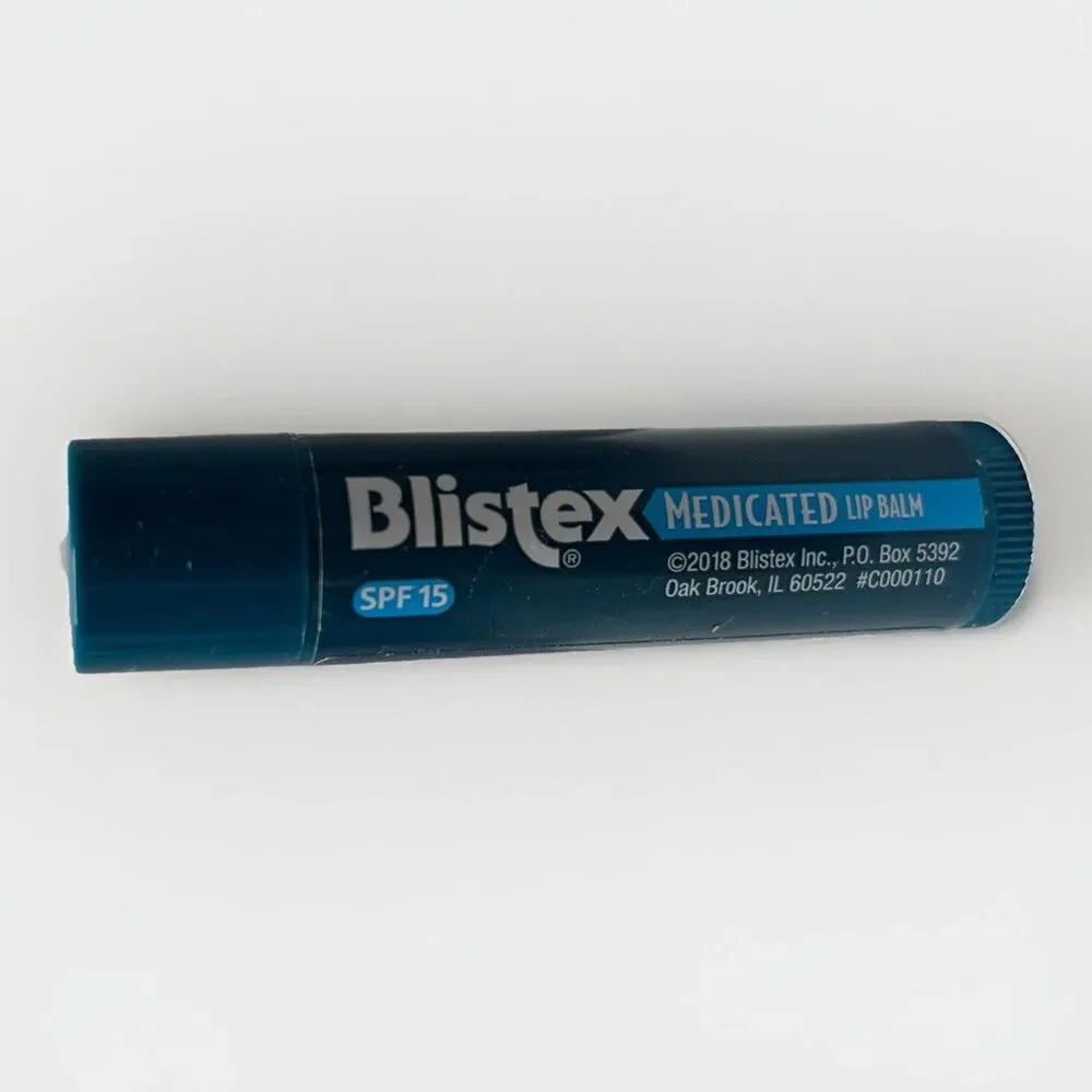 2 Pack Blistex Medicated Lip Balm SPF 15 Protectant Sunscreen New